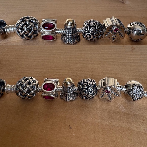 Pandora Curated Ruby Red Bracelet - Picture 3 of 11